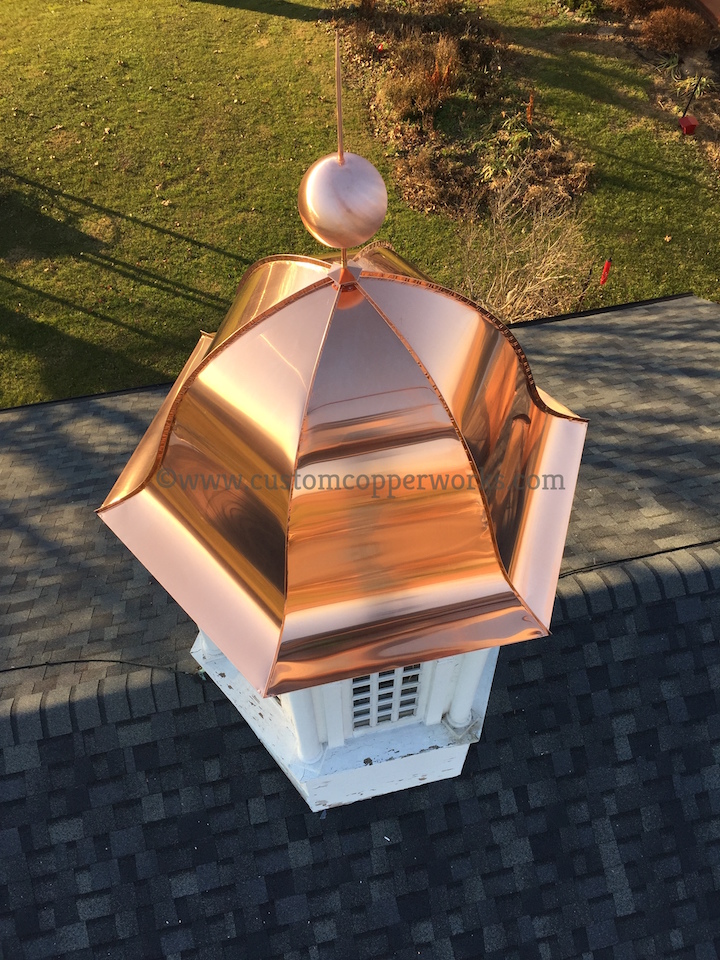 Custom Copper Cupolas